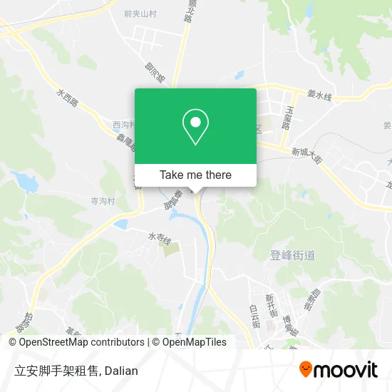 立安脚手架租售 map