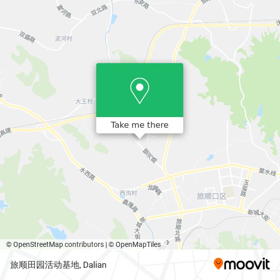 旅顺田园活动基地 map