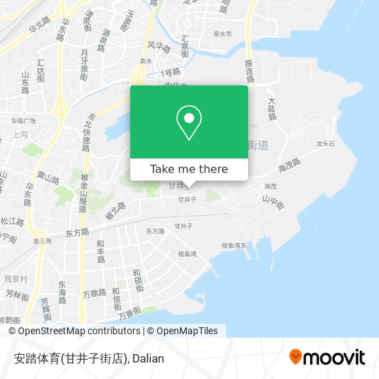 安踏体育(甘井子街店) map