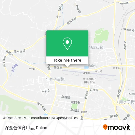 深蓝色体育用品 map