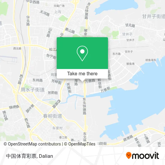 中国体育彩票 map