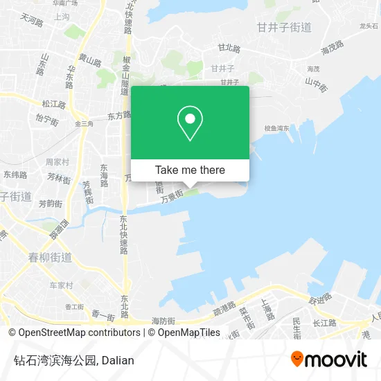 钻石湾滨海公园 map