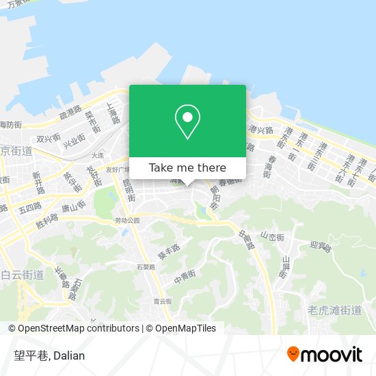 望平巷 map