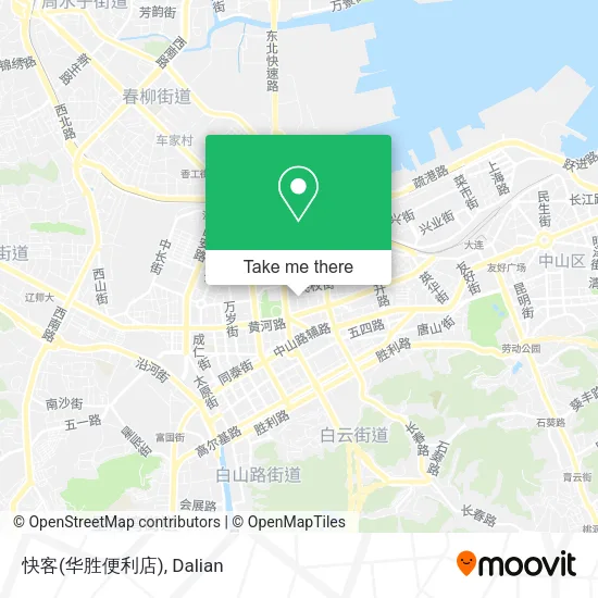 快客(华胜便利店) map