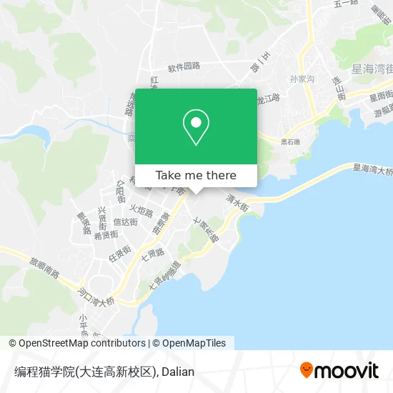 编程猫学院(大连高新校区) map