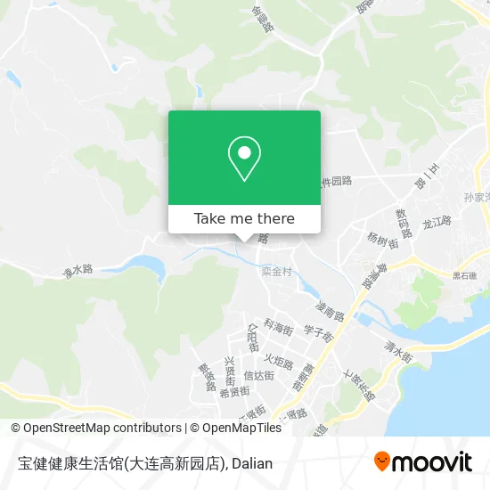 宝健健康生活馆(大连高新园店) map