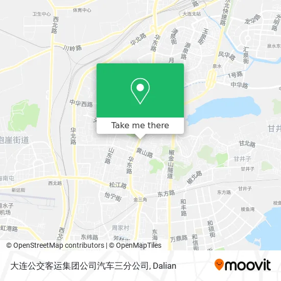 大连公交客运集团公司汽车三分公司 map