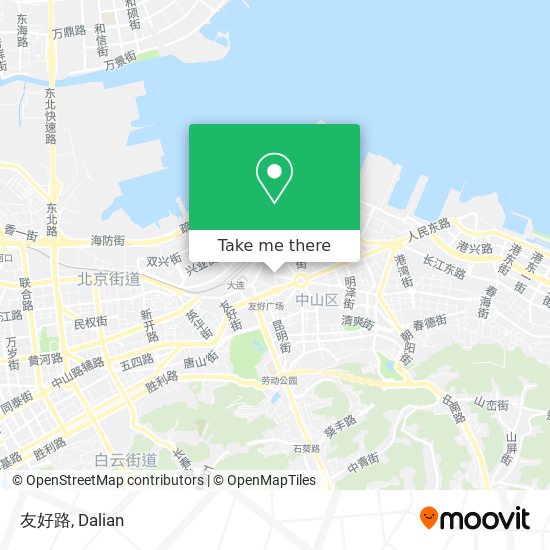 友好路 map