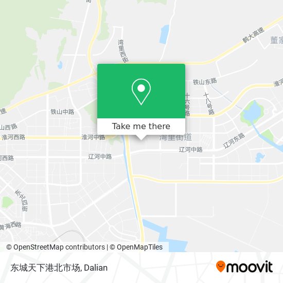 东城天下港北市场 map