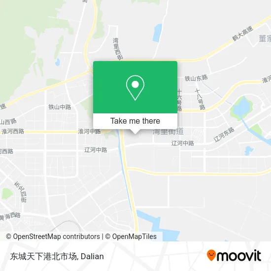东城天下港北市场 map