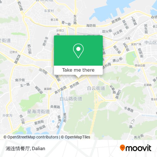 湘连情餐厅 map