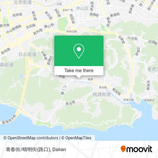 青春街/晴明街(路口) map