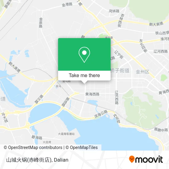 山城火锅(赤峰街店) map