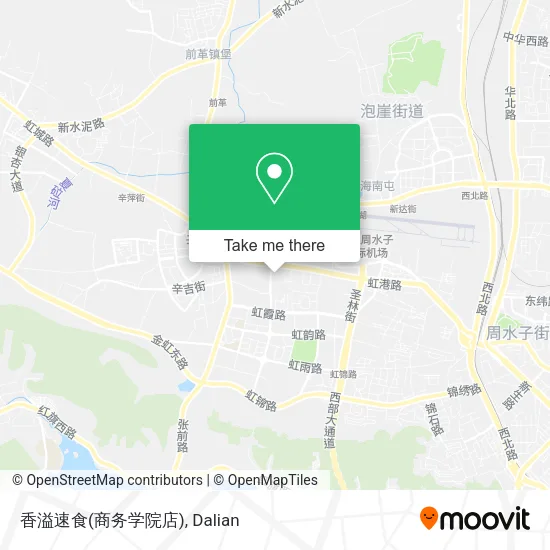 香溢速食(商务学院店) map