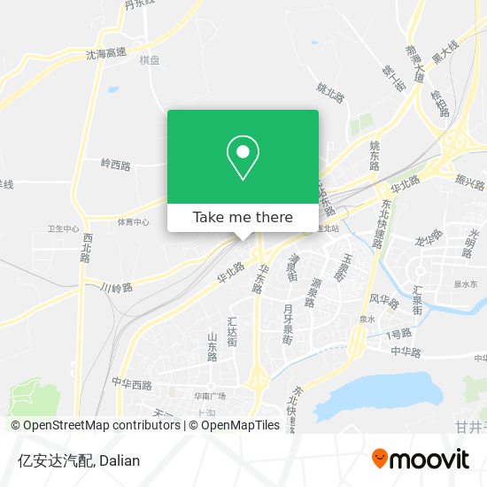 亿安达汽配 map
