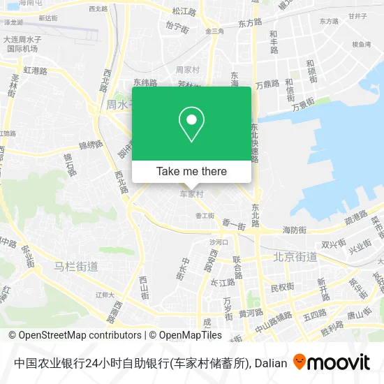 中国农业银行24小时自助银行(车家村储蓄所) map