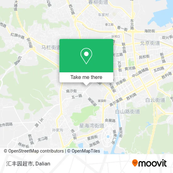 汇丰园超市 map