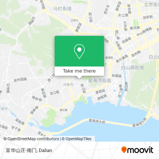 富华山庄-南门 map