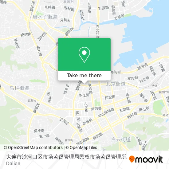 大连市沙河口区市场监督管理局民权市场监督管理所 map