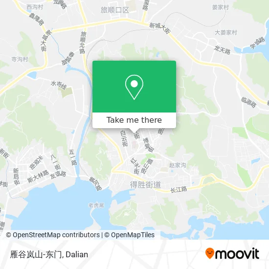 雁谷岚山-东门 map