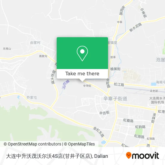 大连中升沃茂沃尔沃4S店(甘井子区店) map