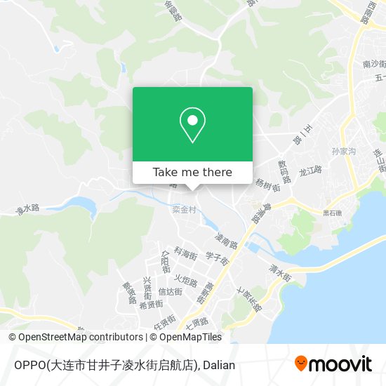 OPPO(大连市甘井子凌水街启航店) map