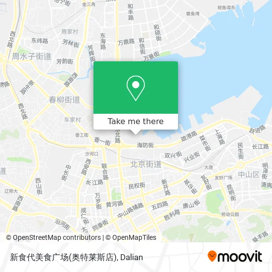 新食代美食广场(奥特莱斯店) map