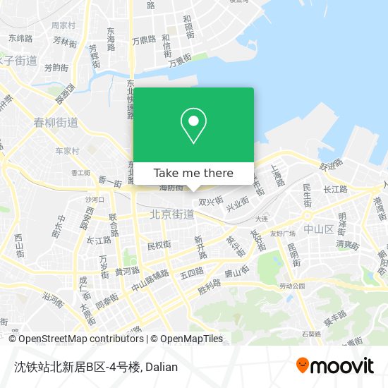 沈铁站北新居B区-4号楼 map