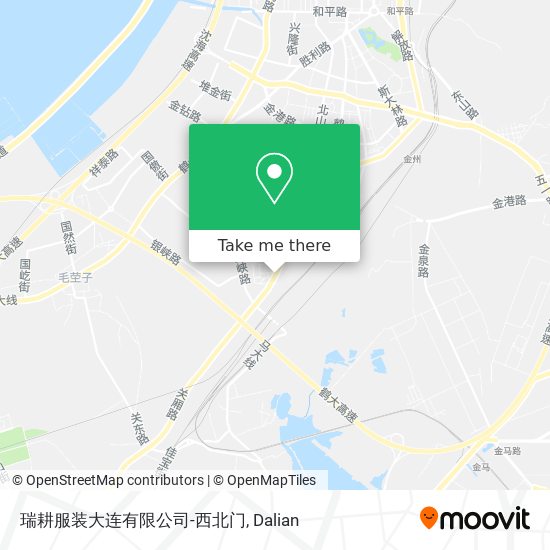 瑞耕服装大连有限公司-西北门 map