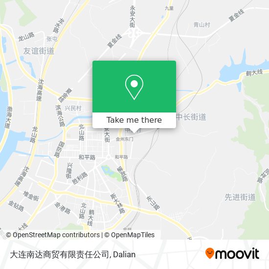 大连南达商贸有限责任公司 map