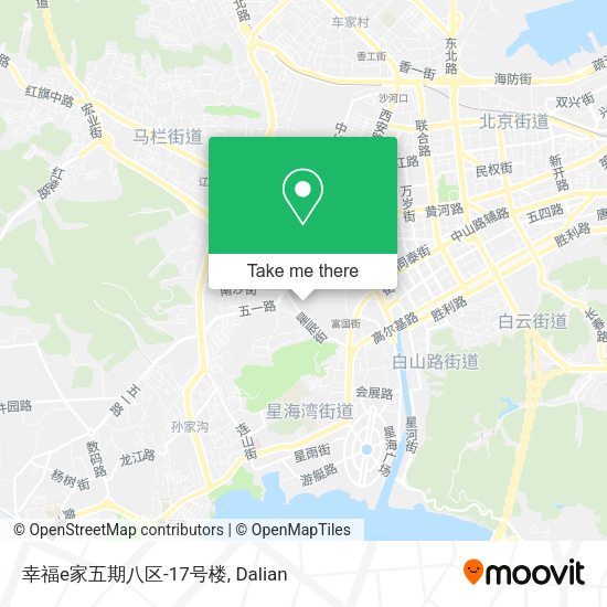 幸福e家五期八区-17号楼 map