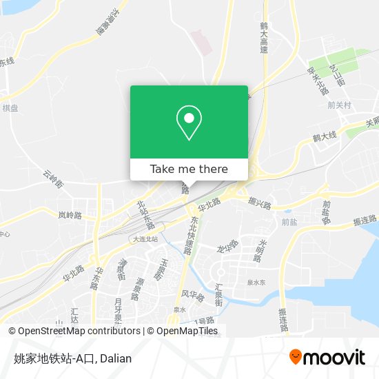 姚家地铁站-A口 map