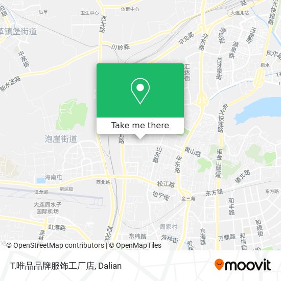 T.唯品品牌服饰工厂店 map