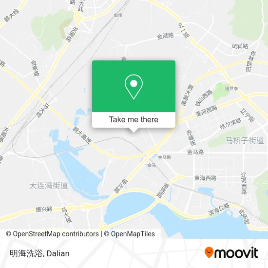 明海洗浴 map
