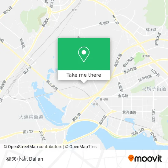 福来小店 map