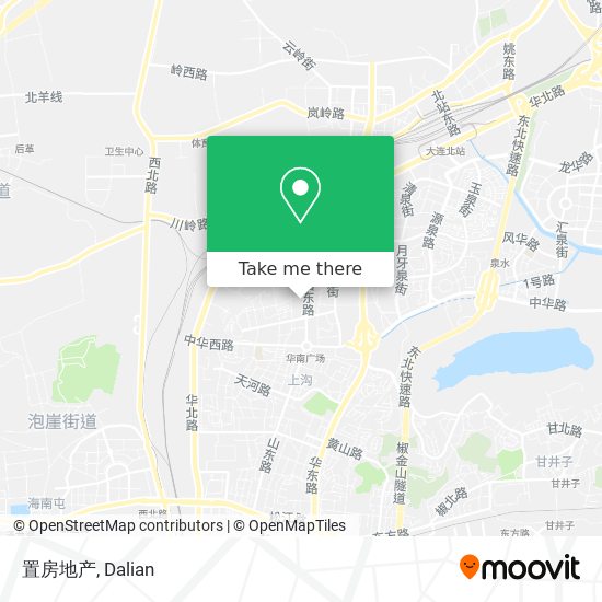 置房地产 map