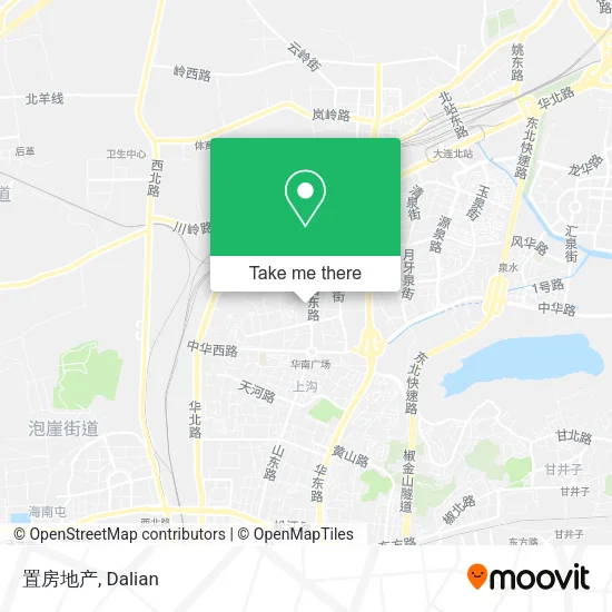 置房地产 map