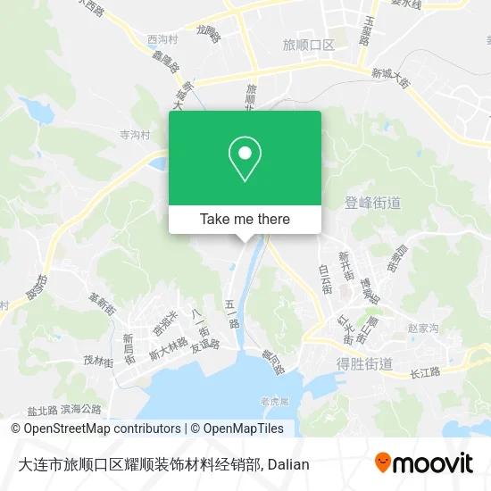 大连市旅顺口区耀顺装饰材料经销部 map