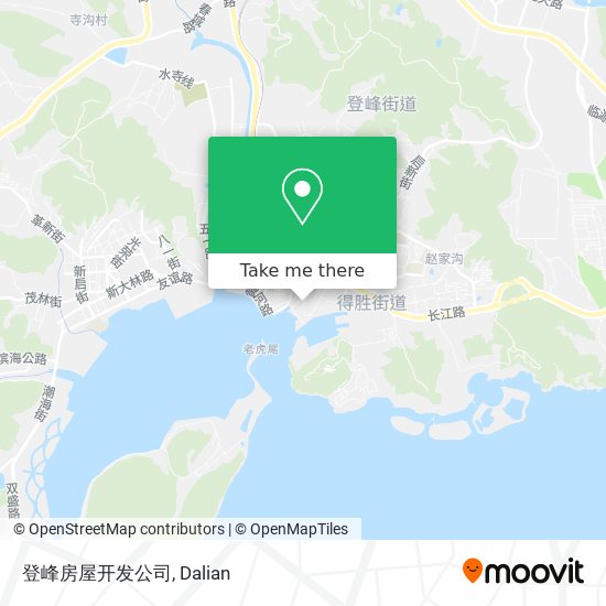 登峰房屋开发公司 map