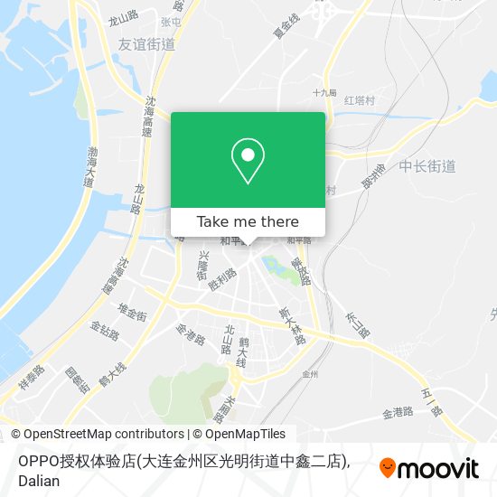 OPPO授权体验店(大连金州区光明街道中鑫二店) map