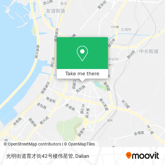 光明街道育才街42号楼伟星管 map