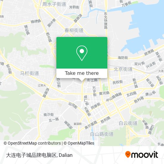 大连电子城品牌电脑区 map