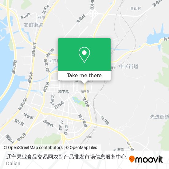 辽宁果业食品交易网农副产品批发市场信息服务中心 map