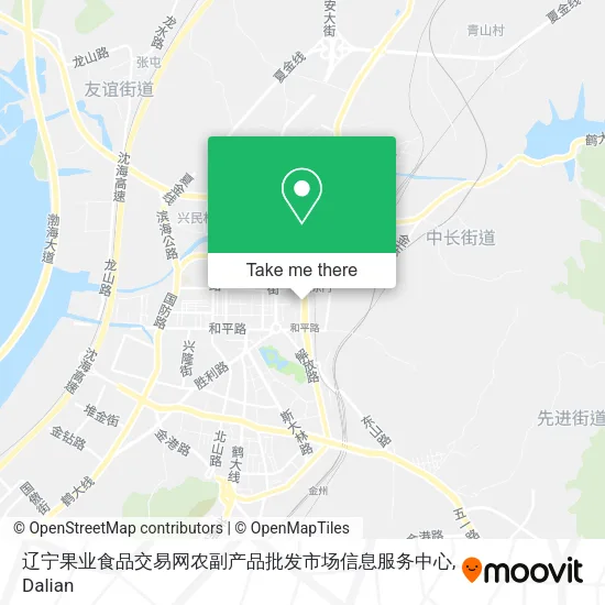 辽宁果业食品交易网农副产品批发市场信息服务中心 map