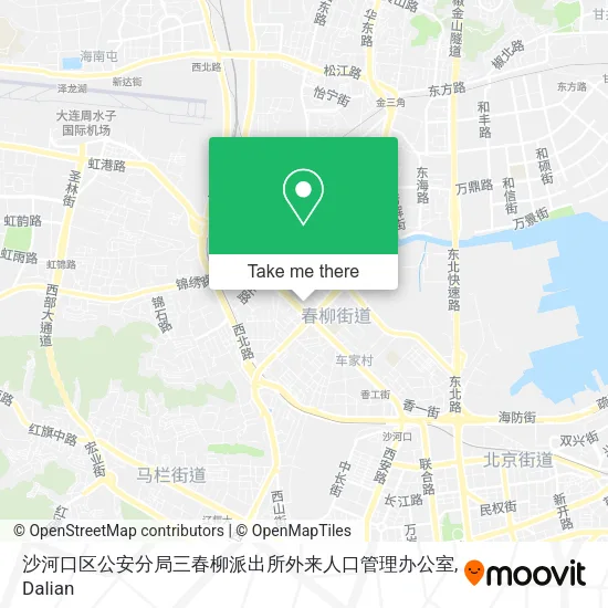 沙河口区公安分局三春柳派出所外来人口管理办公室 map