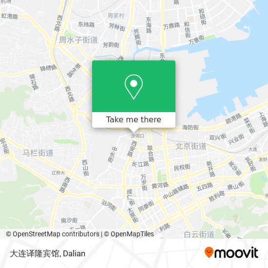 大连译隆宾馆 map