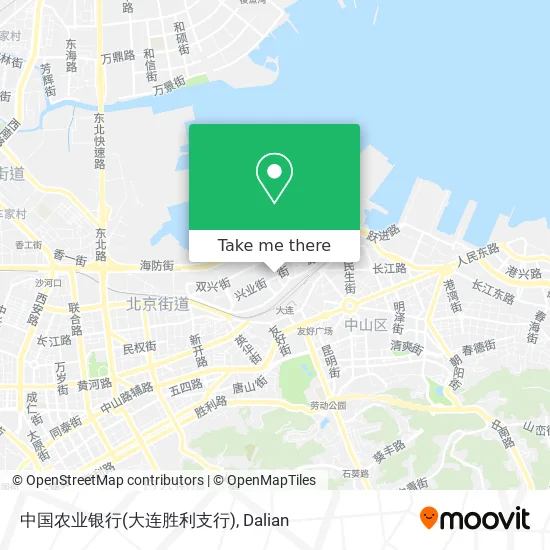 中国农业银行(大连胜利支行) map