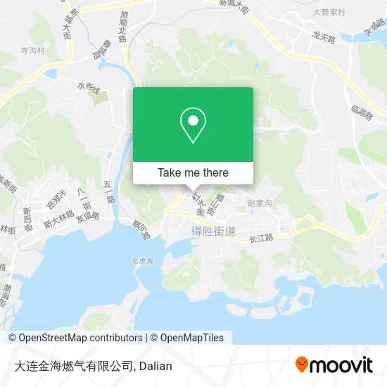 大连金海燃气有限公司 map