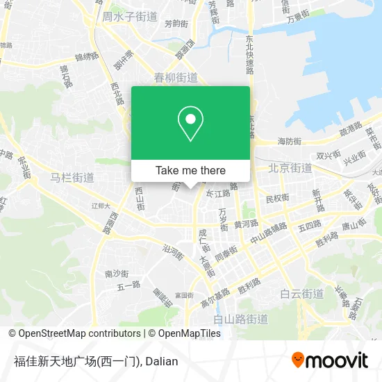 福佳新天地广场(西一门) map