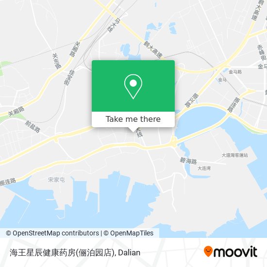 海王星辰健康药房(俪泊园店) map
